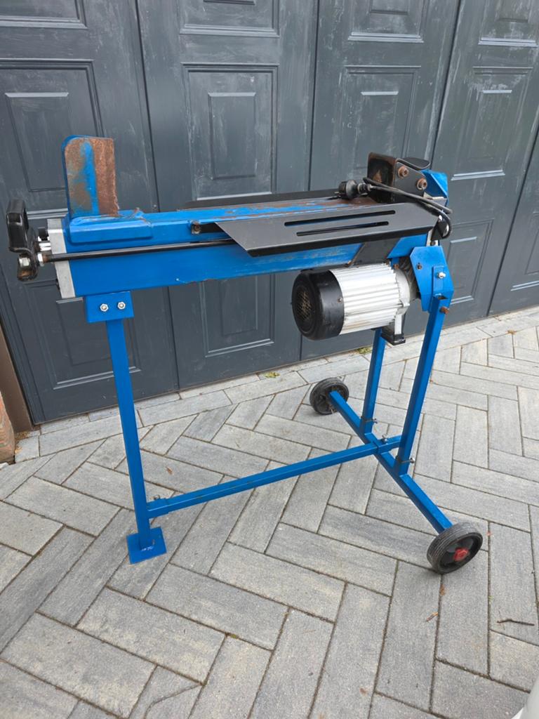 7 ton houtklover op hoogte werken, zeer sterk, Tuin en Terras, Kloofmachines, Ophalen, Liggend