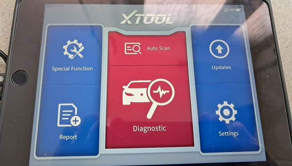 auto diagnose XTool met OBD scanner, Ophalen, Zo goed als nieuw