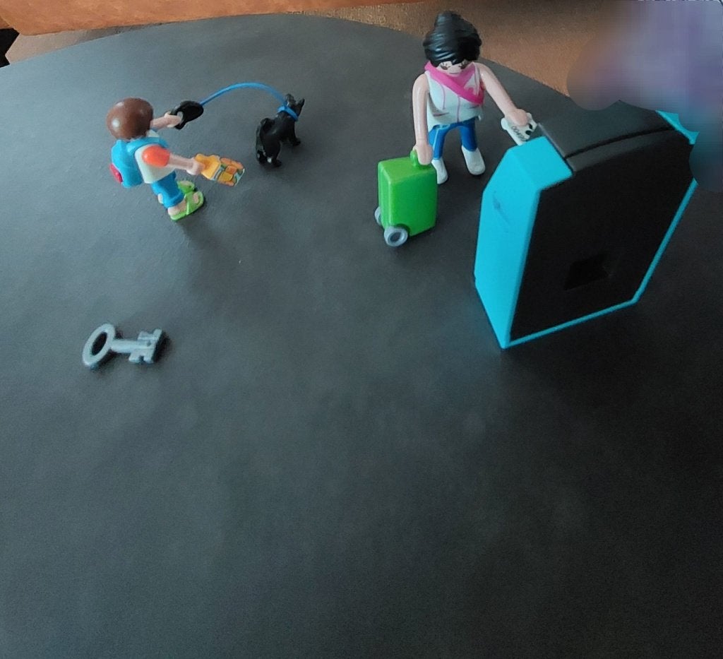 Playmobil pinautomaat, Kinderen en Baby's, Speelgoed | Playmobil, Complete set, Overige typen, Zo goed als nieuw, Family fun