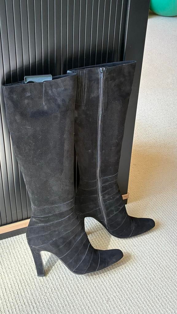 Panara laarzen hoog zwart mt 39, Kleding | Dames, Schoenen, Ophalen of Verzenden, Gedragen, Zwart, Hoge laarzen
