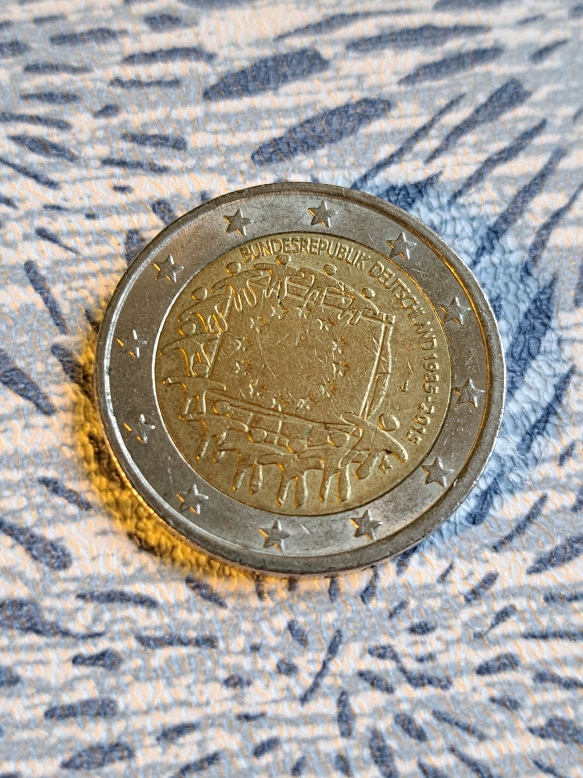 2 euro cc Duitsland 30 jaar Europese Vlag 2015 (J), Ophalen of Verzenden, Duitsland, 2 euro