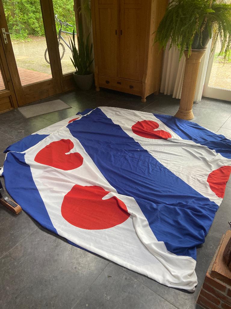 Friese vlag, Diversen, Vlaggen en Wimpels, Ophalen, Gebruikt