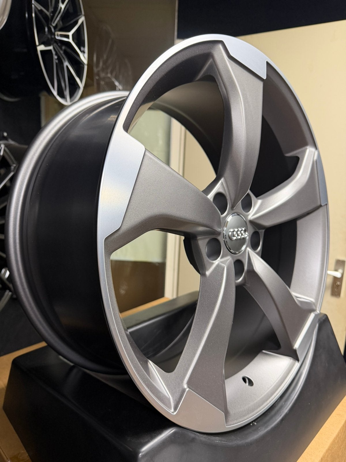 19 inch velgen voor Audi RS3 ROTOR look 5x112 A3 A4 A6 Q2 VW, Auto-onderdelen, Banden en Velgen, 19 inch, Velg(en), Nieuw, Ophalen of Verzenden
