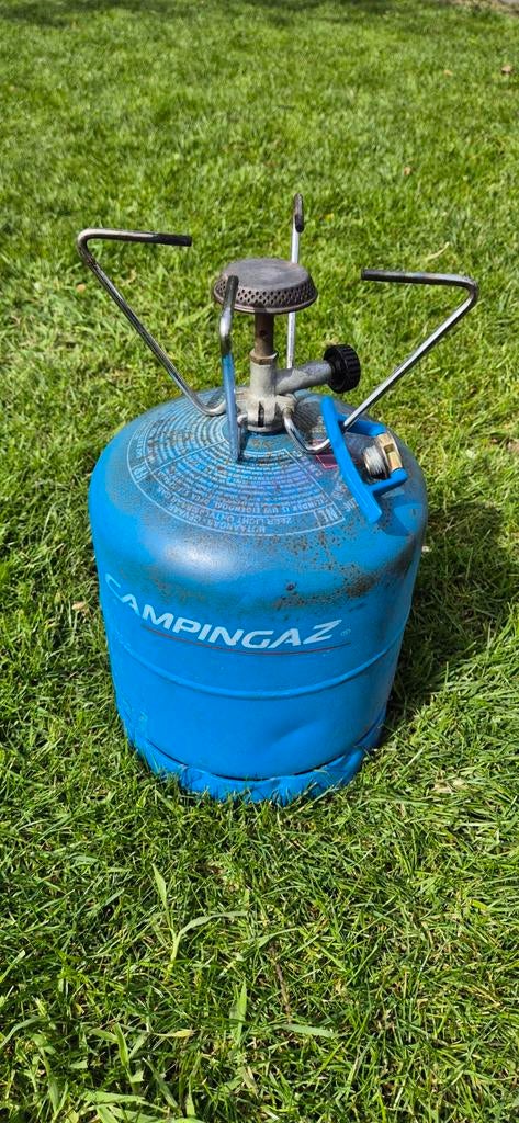 Campingaz 907 2.75 kg gasfles eigendom, Ophalen, Zo goed als nieuw