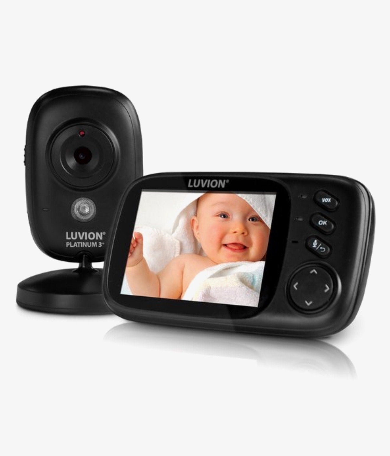 Luvion Platinum 3 babyfoon met camera, Ophalen, Gebruikt, 100 tot 250 meter, Camera