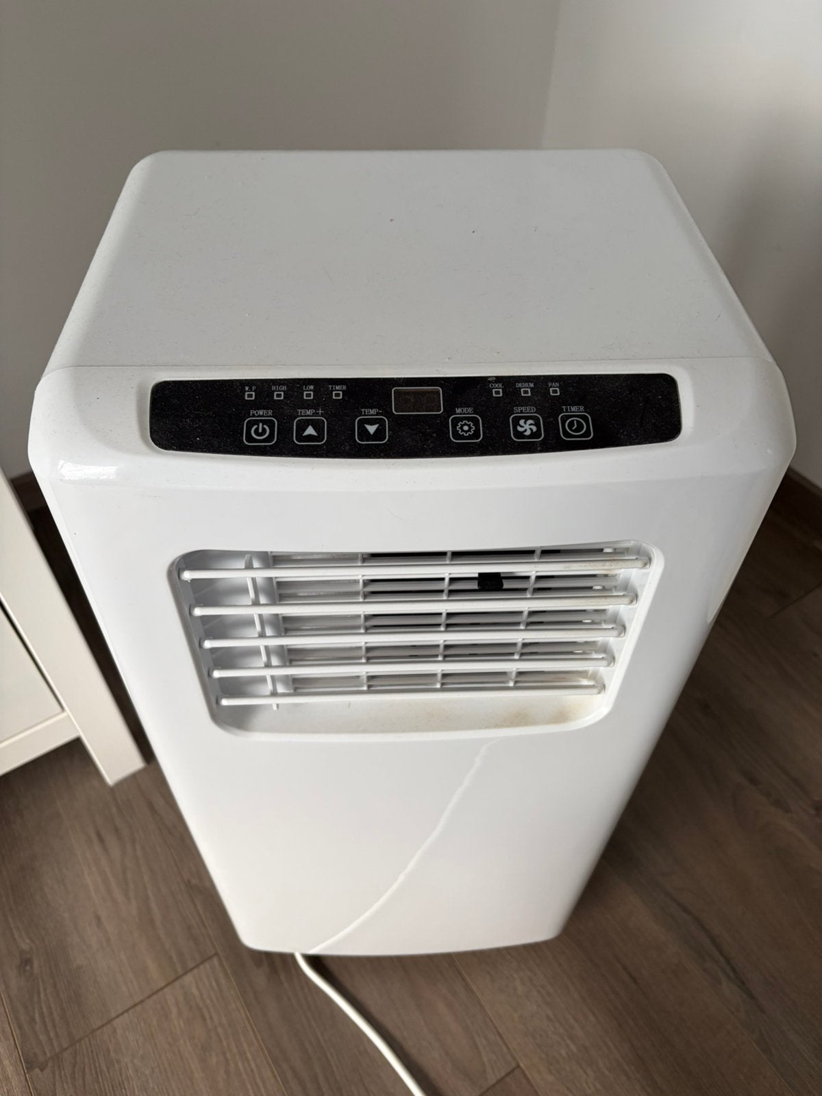 Aangeboden: Handson Bari mobiele airco, Ophalen, Minder dan 60 m³, 3 snelheden of meer, Zo goed als nieuw