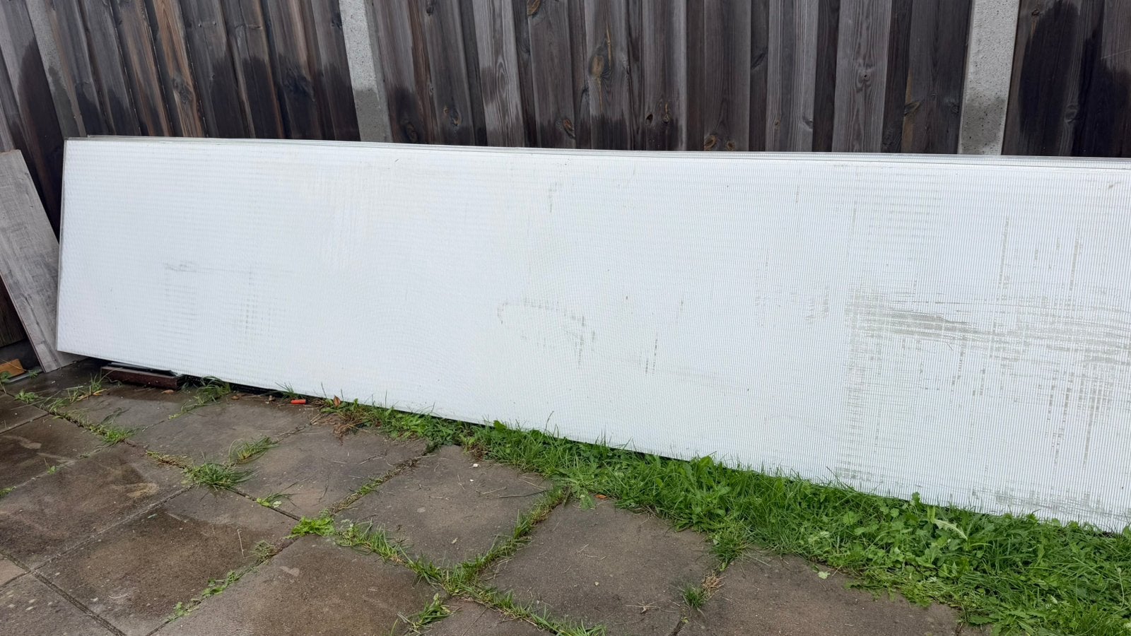Polycarbonaat platen, Ophalen, Zo goed als nieuw