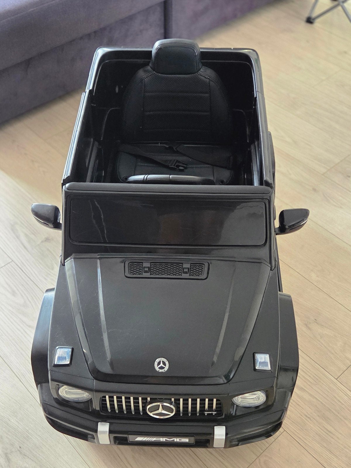 Mercedes G63 AMG elektrische auto met afstandsbediening, Kinderen en Baby's, Ophalen, Zo goed als nieuw, Afstandsbediening