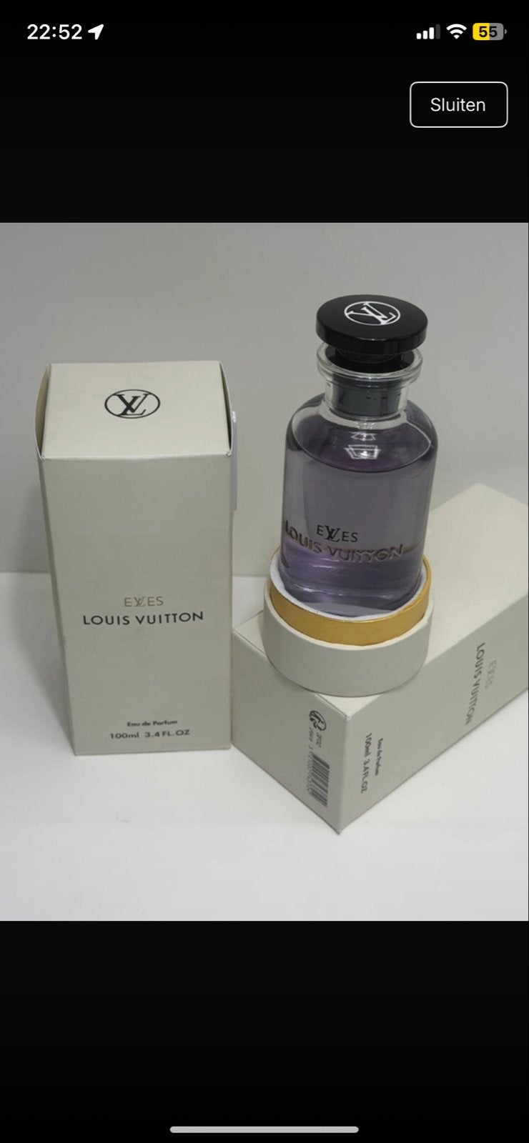 Louis Vuitton Eyes Eau de Parfum 100ml, Ophalen of Verzenden, Nieuw