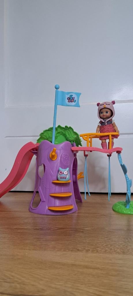Chou chou birdies boom speelset, Kinderen en Baby's, Speelgoed | Poppenhuizen, Gebruikt, Poppenhuis, Ophalen