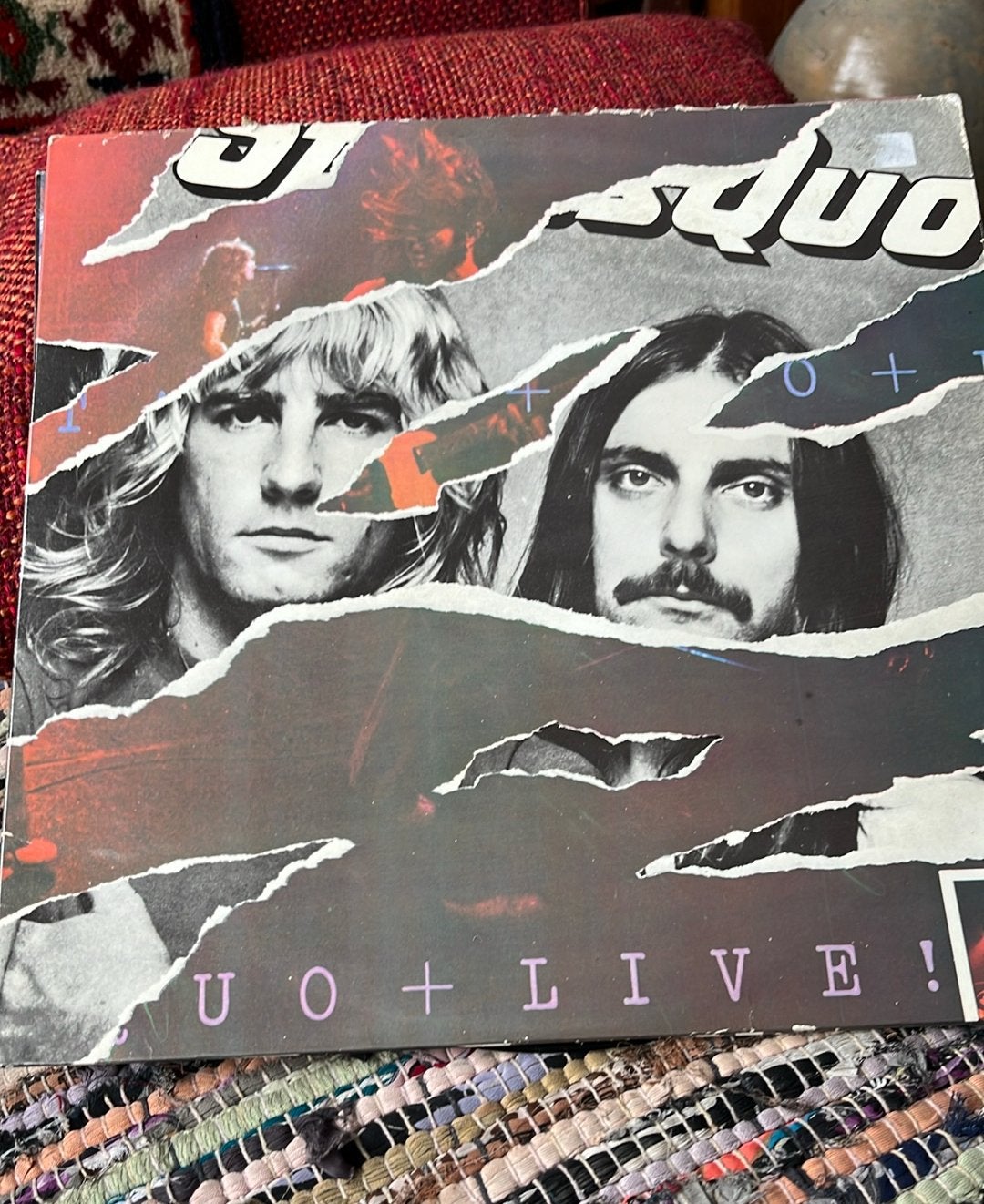 Status Quo - Dubbel LP Live - 1976 - Rock/Poprock, Cd's en Dvd's, Gebruikt, Ophalen of Verzenden, Dubbel-LP, 12 inch