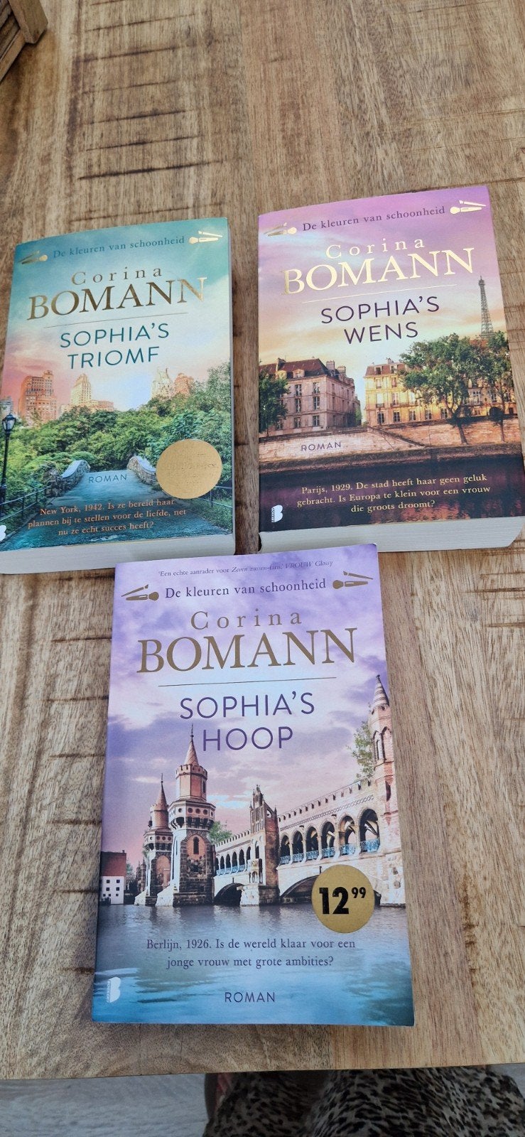 Corina Bomann - Sophia's Trilogie (3 boeken), Boeken, Ophalen of Verzenden, Zo goed als nieuw, Corina Bomann, Nederland