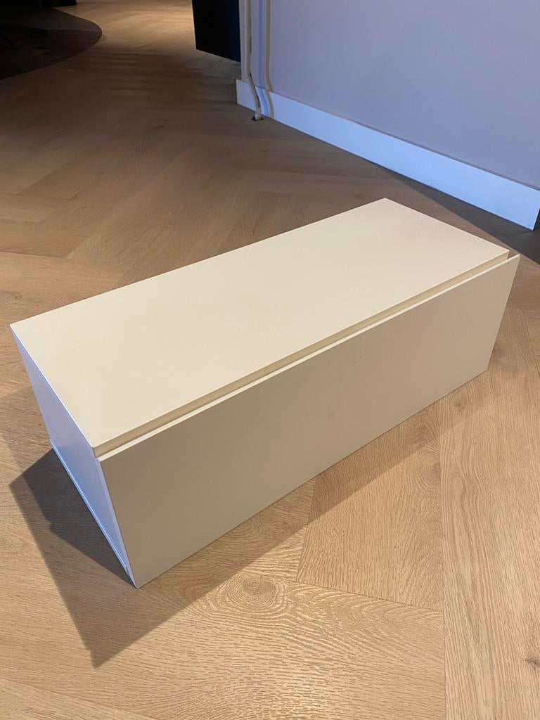 Chic gangkast 60x26x20cm - sofclose - japandi beige, Ophalen of Verzenden, Zo goed als nieuw