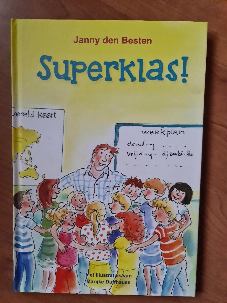 Superklas! - Jens en Jolien -Janny den Besten -zgan - AVI E5, Janny den Besten, Fictie algemeen, Ophalen of Verzenden, Zo goed als nieuw