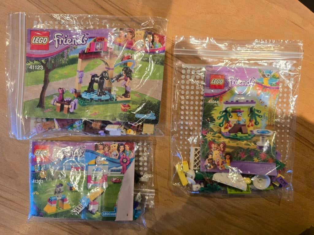 3 sets LEGO Friends | 41303 | 41044 | 41123, Gebruikt, Compleet, Lego, Friends