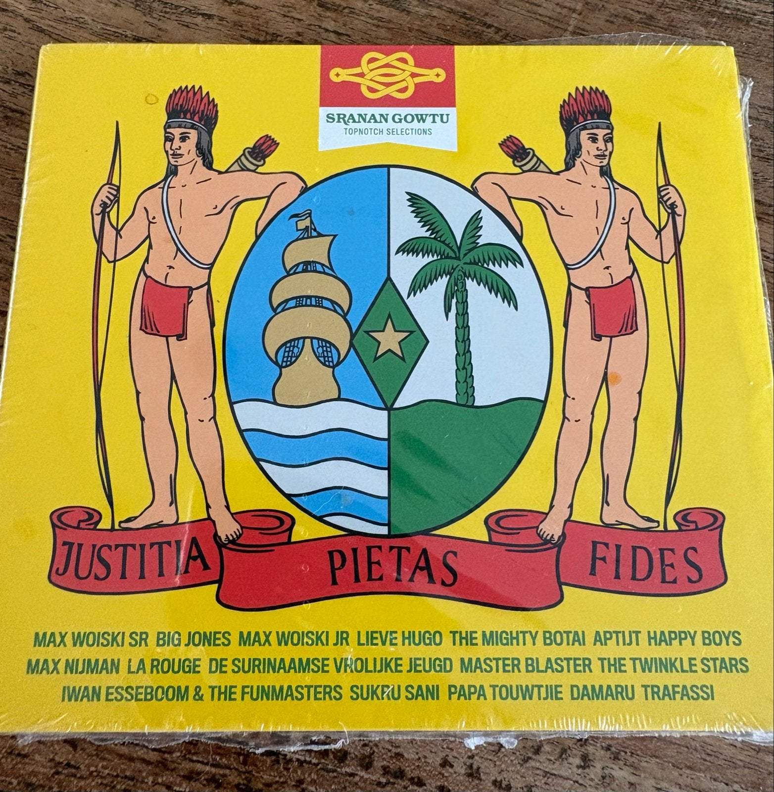 Sranan Gowtu CD - Diverse Artiesten - Z.G.A.N. in seal, Overige genres, Ophalen of Verzenden, Zo goed als nieuw, Album