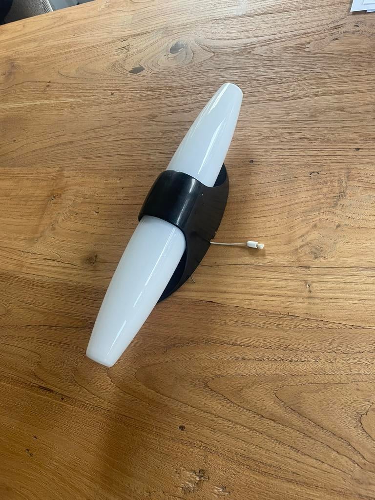 Vintage Bo-Niko wandlamp jaren '60 - Bakeliet & Trekkoord, Ophalen of Verzenden