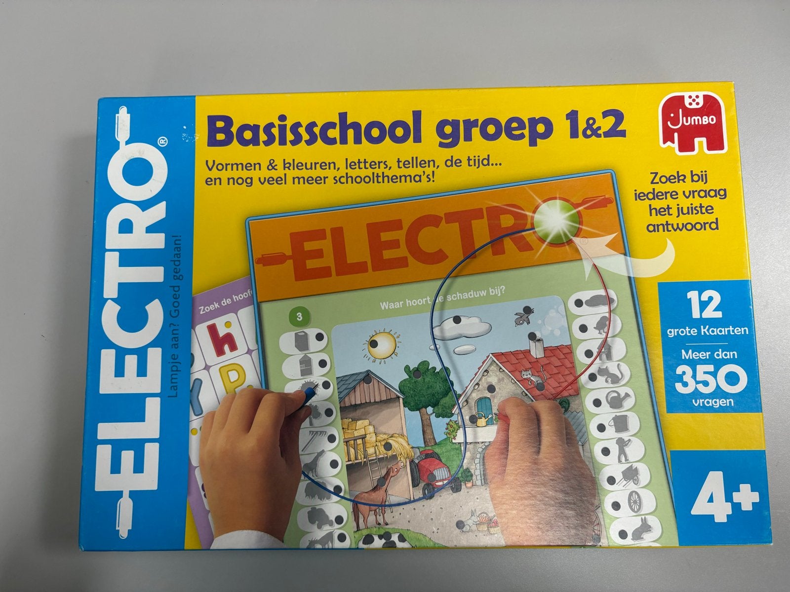 Jumbo Electro Basisschool Groep 1&2 - Educatief Spel, Ophalen, Gebruikt, Elektronica, Met licht