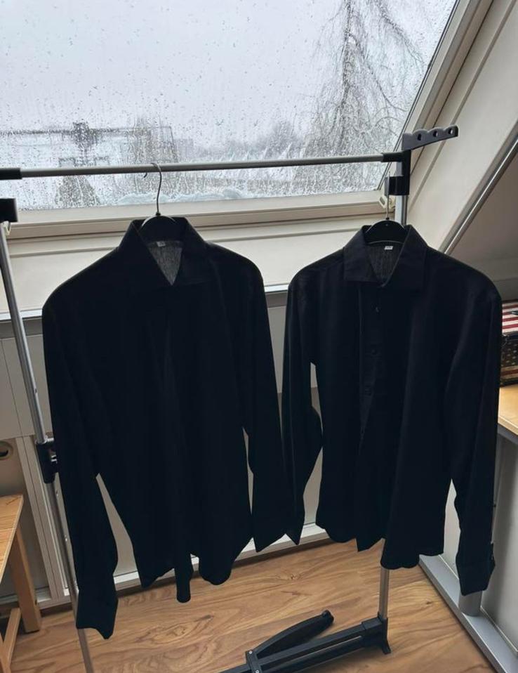 2 mooie zwarte blousen maat s (37/38), Ophalen of Verzenden, Zo goed als nieuw