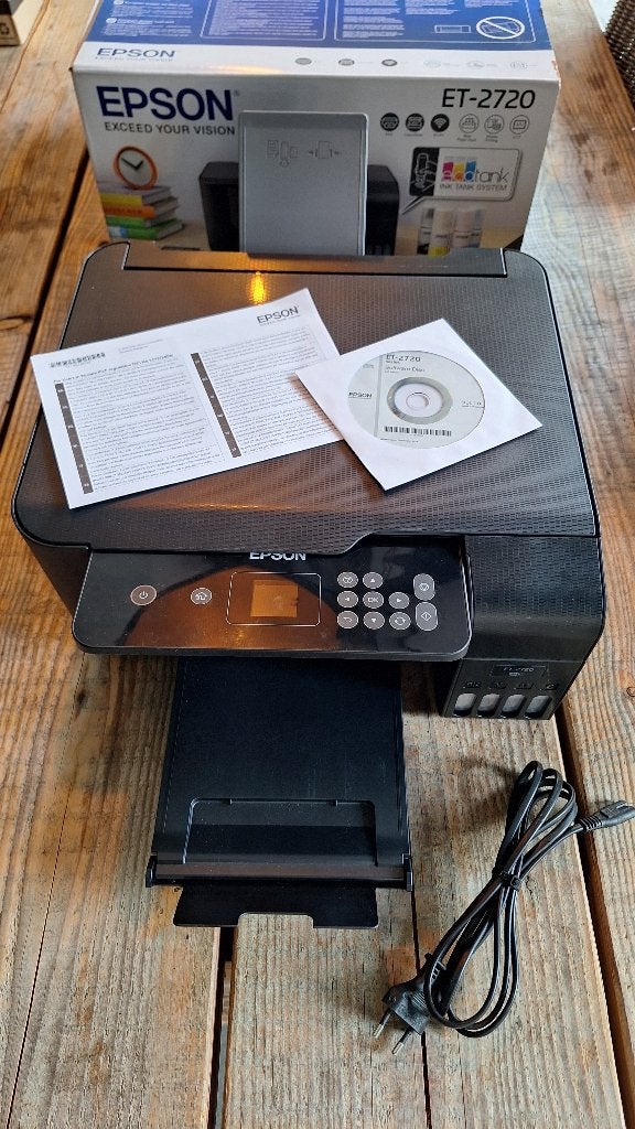 Epson et-2720 kleurenprinter kleuren inkjetprinter scanner., ., Ophalen of Verzenden, Zo goed als nieuw, .