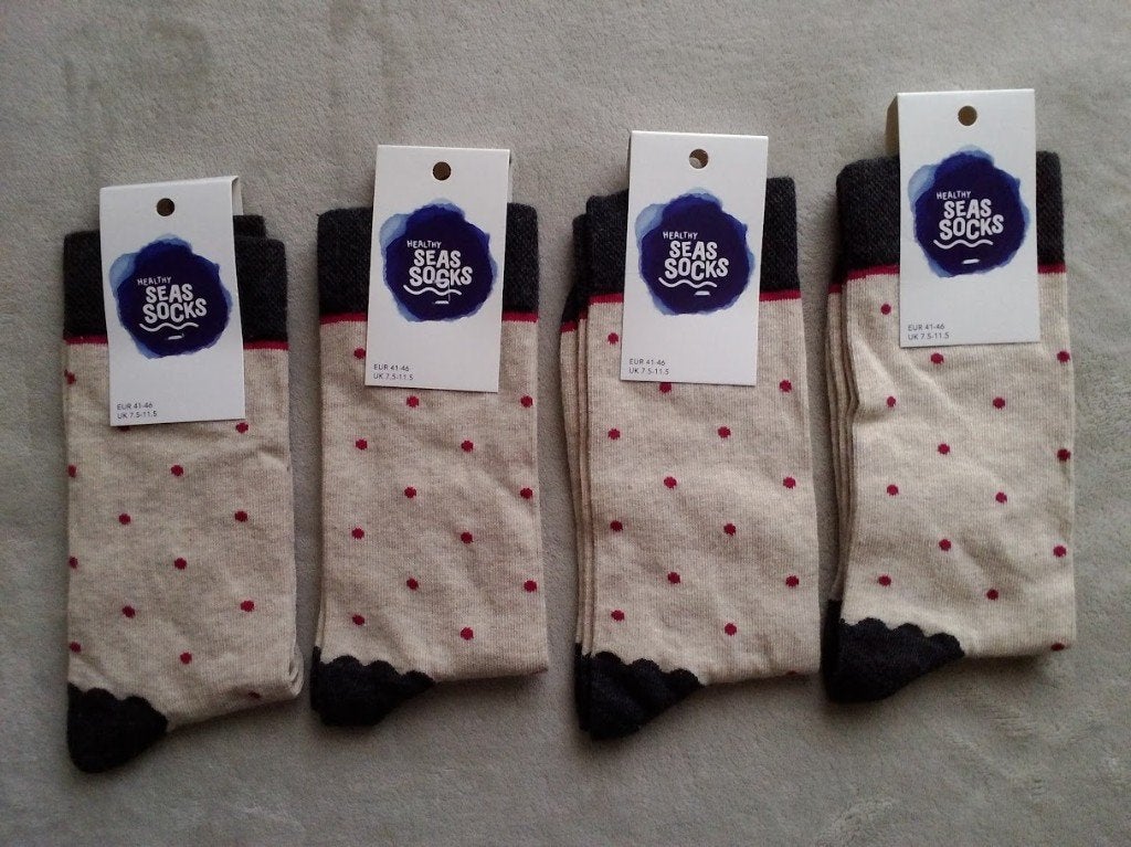 HEALTHY SEAS SOCKS - 4 PAAR - NIEUW, Sokken en Kniesokken, Overige kleuren, Nieuw, Overige maten