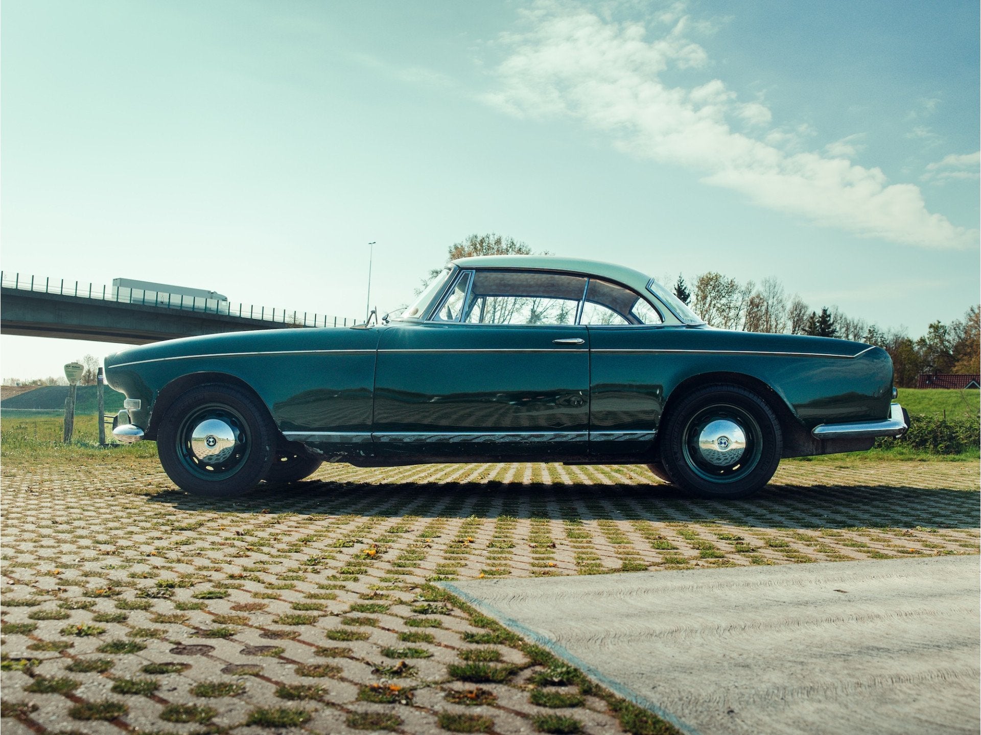 BMW 503 V8 Coupe 1956 Stuurschakeling Zeer originele Belgisc, foto 8