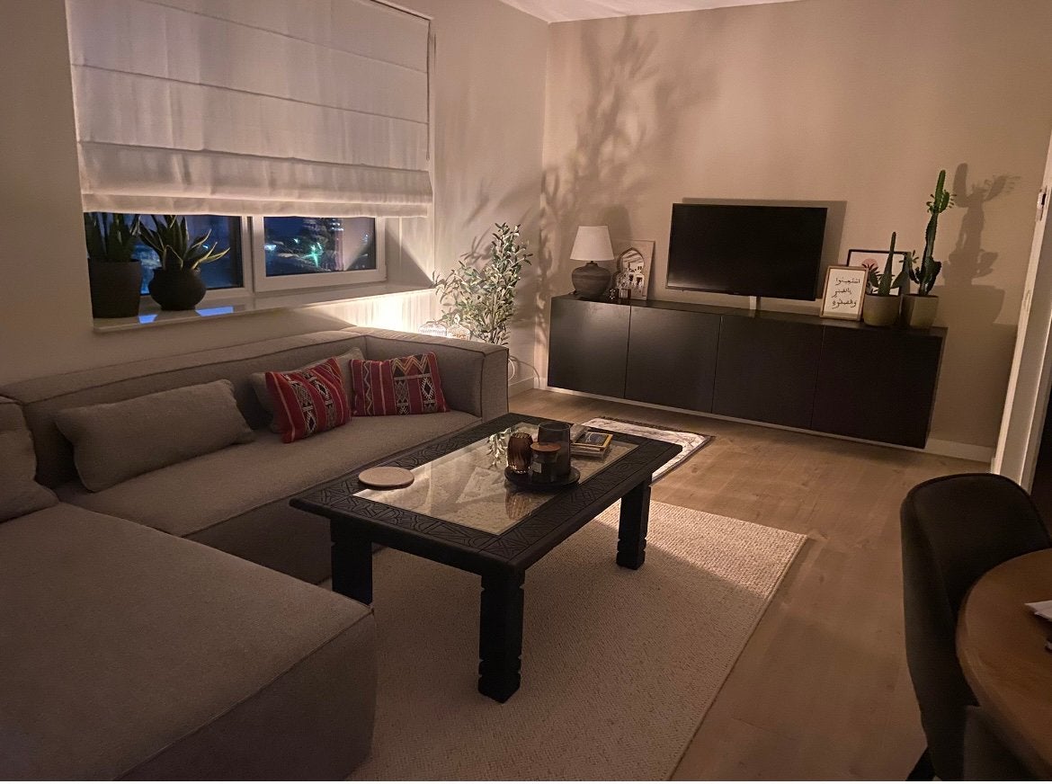 Creme / haver kleurige vloerkleed met wol look 160x240 cm, Ophalen, Rechthoekig, 200 cm of meer, 150 tot 200 cm