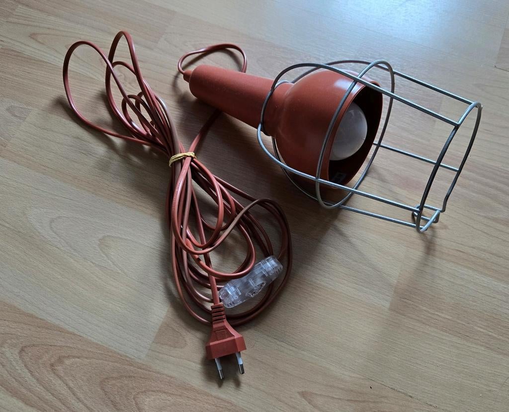 Hema oranje decoratieve looplamp  E27, Huis en Inrichting, Verzenden, Zo goed als nieuw