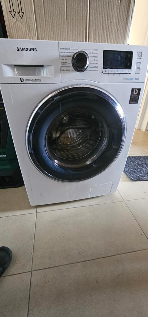 Samsung EcoBubble 8kg Wasmachine, Ophalen, 1200 tot 1600 toeren, Gebruikt, 8 tot 10 kg