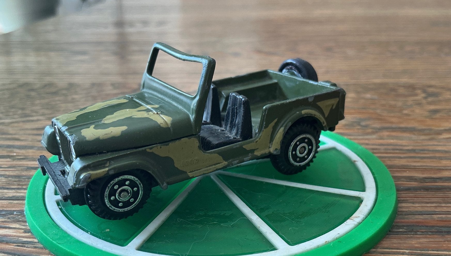 ECOCAR HONG KONG MILITAIRE JEEP NO 45 AUTO, Ophalen, Gebruikt, Auto