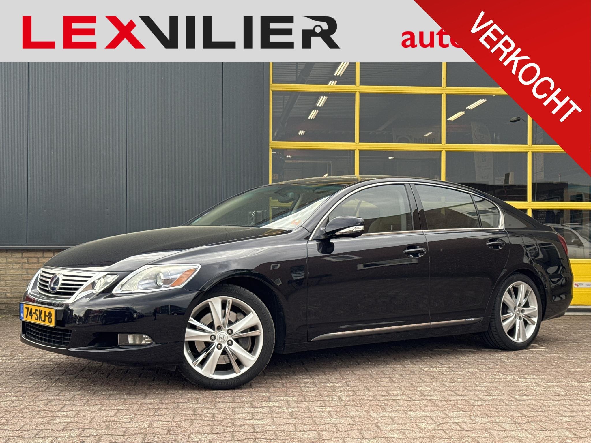 Lexus GS 450h Business Tech HYBRID, Auto's, Lexus, Achterwielaandrijving, Gebruikt, 2000 kg, Zwart