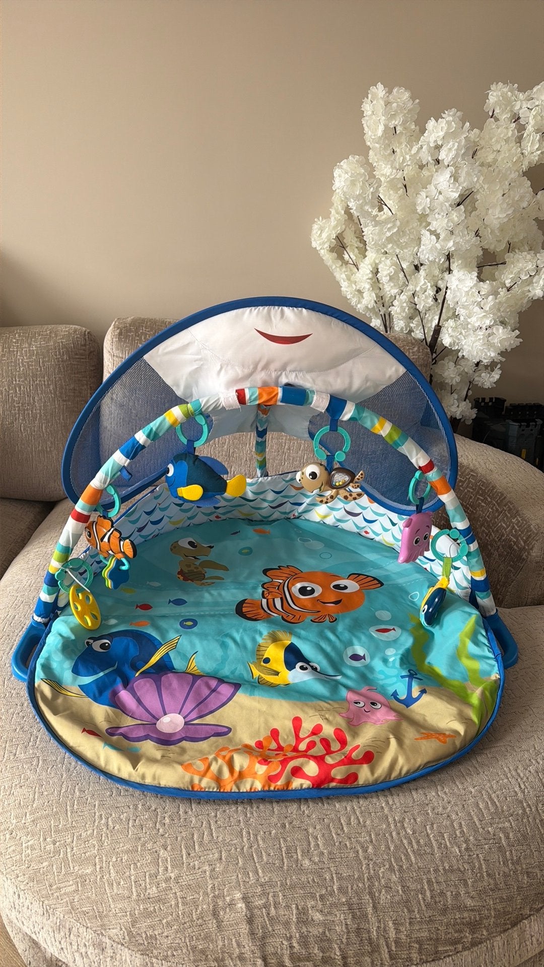 Finding Nemo Baby gym licht en geluid, Kinderen en Baby's, Ophalen, Zo goed als nieuw
