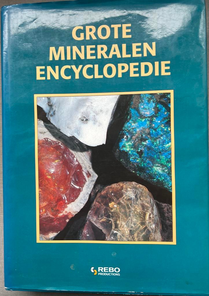 Grote Mineralen Encyclopedie - REBO Productions, Ophalen of Verzenden, Zo goed als nieuw, Los deel, Overige onderwerpen