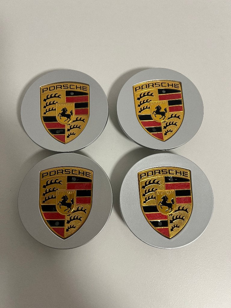 Porsche naafdop naaf kap / wieldoppen – 76mm nieuw Zilver, Ophalen of Verzenden, Nieuw