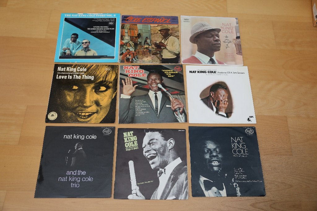 9 LP's Nat King Cole / Nat King Cole Trio, Cd's en Dvd's, 1960 tot 1980, Gebruikt, Ophalen of Verzenden, 12 inch