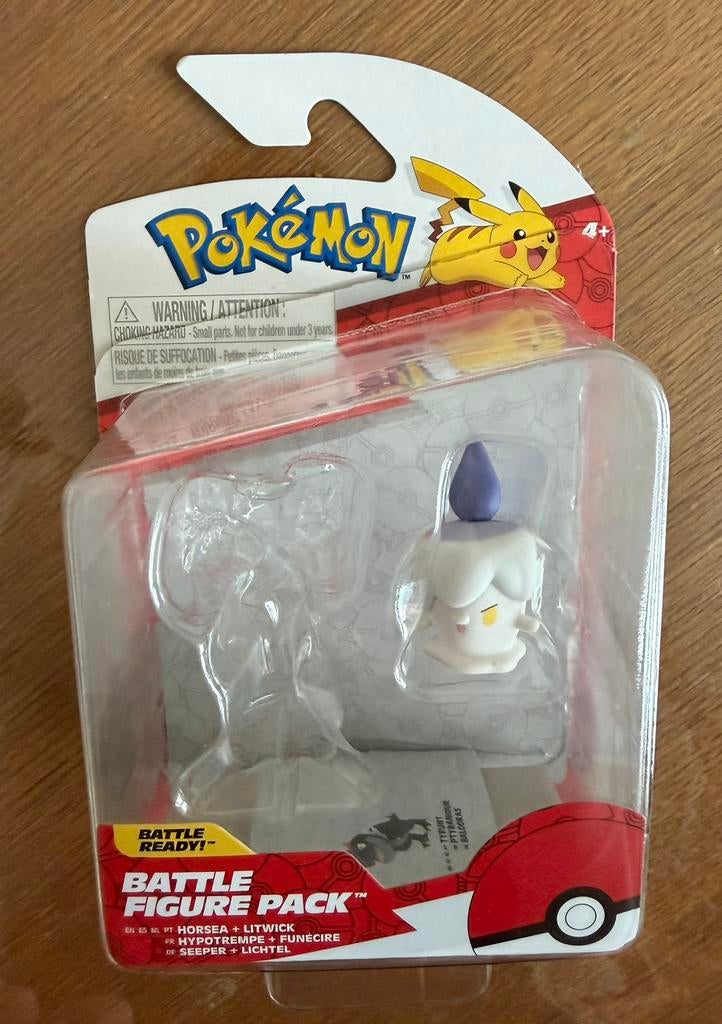 Pokémon battle figure Litwick figuur NIEUW, Ophalen of Verzenden, Nieuw