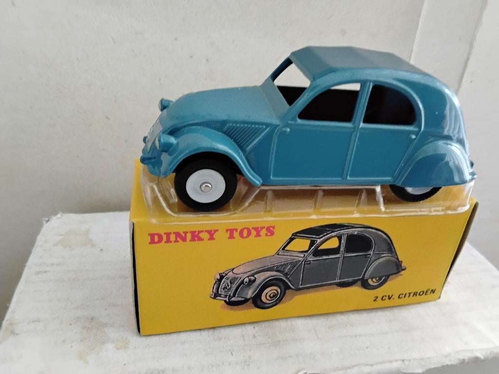 DINKY  TOYS   ATLAS     CITROEN  2CV  535  NO  24 T, Hobby en Vrije tijd, Modelauto's | 1:43, Ophalen of Verzenden, Auto, Dinky Toys