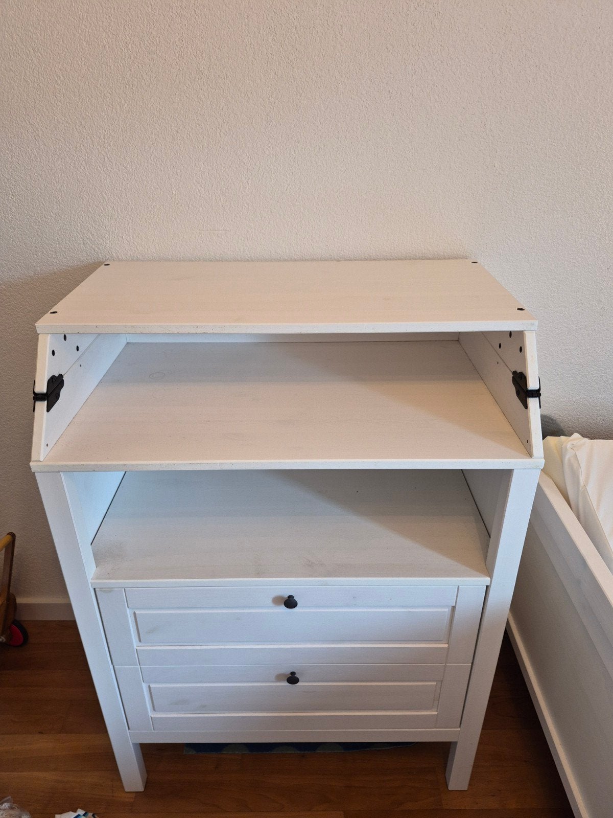 Ikea Sundvik Commode - Wit, Kinderen en Baby's, Kinderkamer | Commodes en Kasten, Ophalen, Gebruikt, 70 cm of meer, 75 tot 100 cm