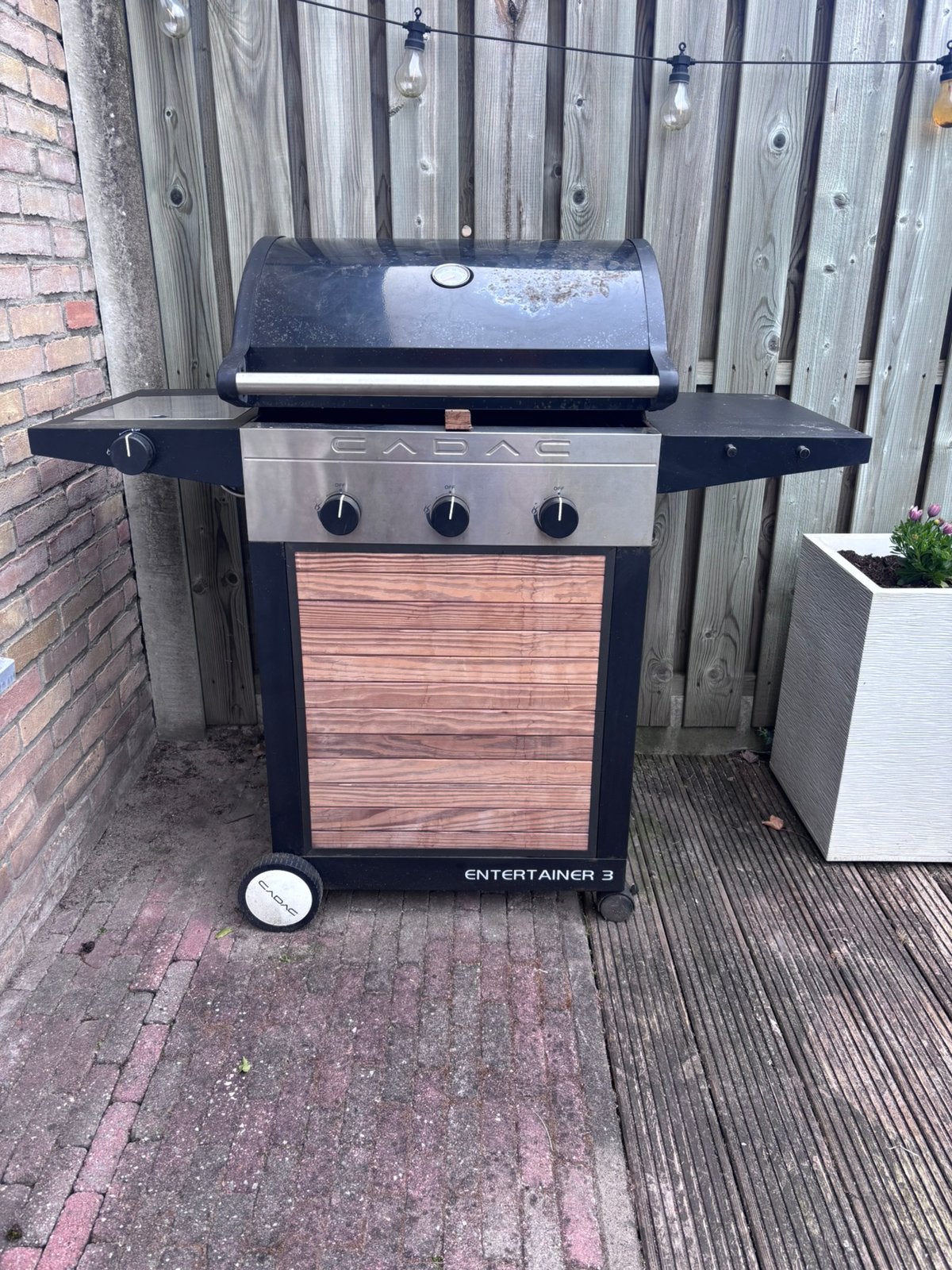 Gasbarbecue Cadac Entertainer 3 - paar keer gebruikt!, Ophalen, Zo goed als nieuw