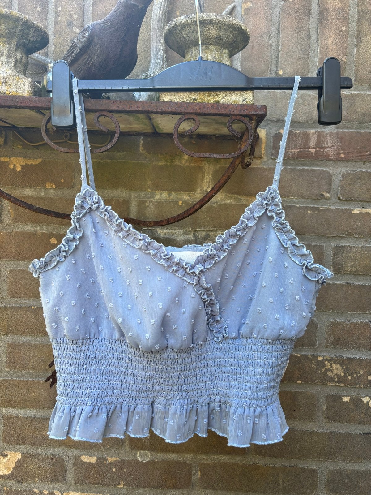 Sam Friday Lichtblauwe Croptop Maat xs/s, Maat 38/40 (M), Blauw, Ophalen of Verzenden, Zo goed als nieuw