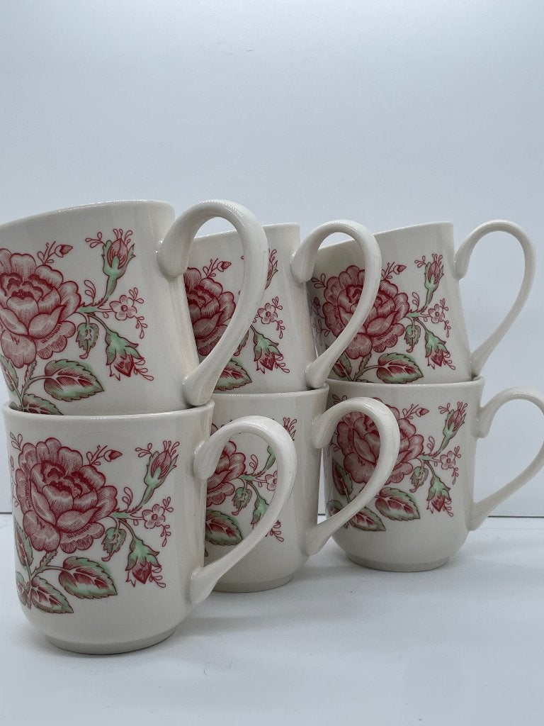Johnson Bros Rose Chintz mokken, Ophalen, Gebruikt, Overige merken, Overige stijlen