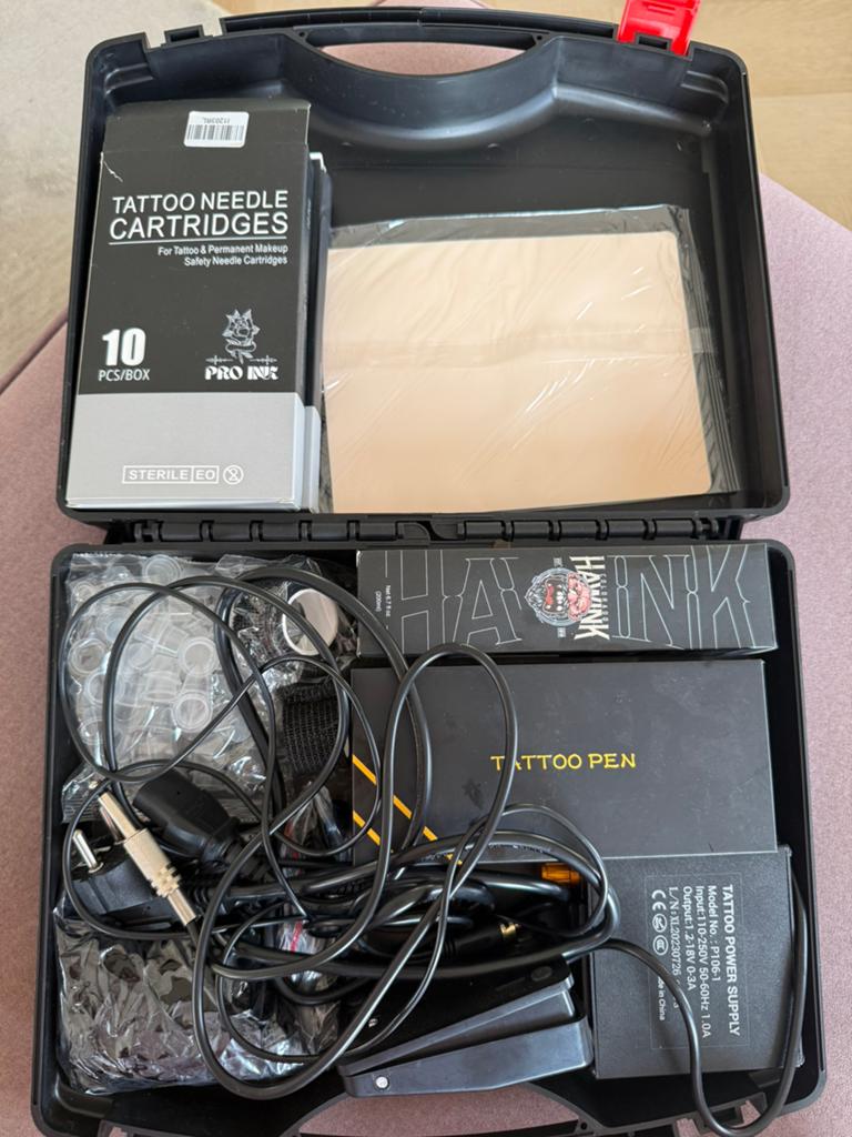 Tattoo ink set - starter kit, Ophalen, Zo goed als nieuw, Overige typen