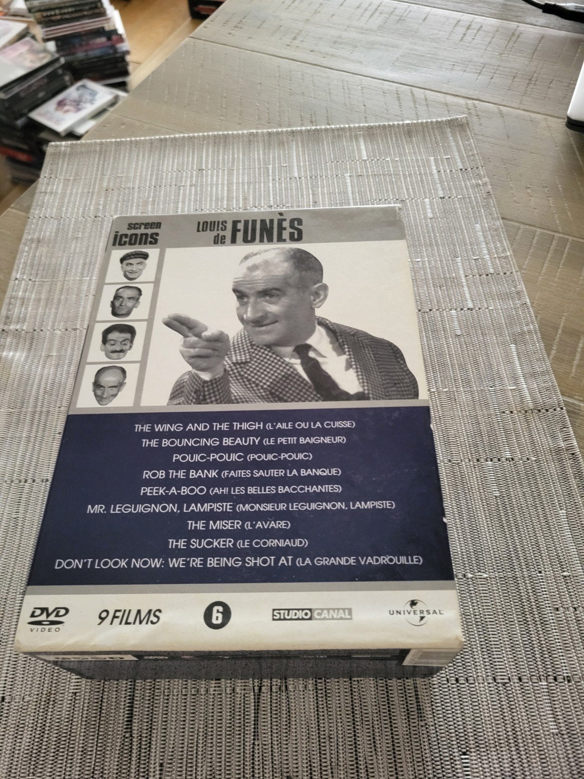 Louis de Funes. (9 dvd Box), Alle leeftijden, Ophalen of Verzenden, Zo goed als nieuw