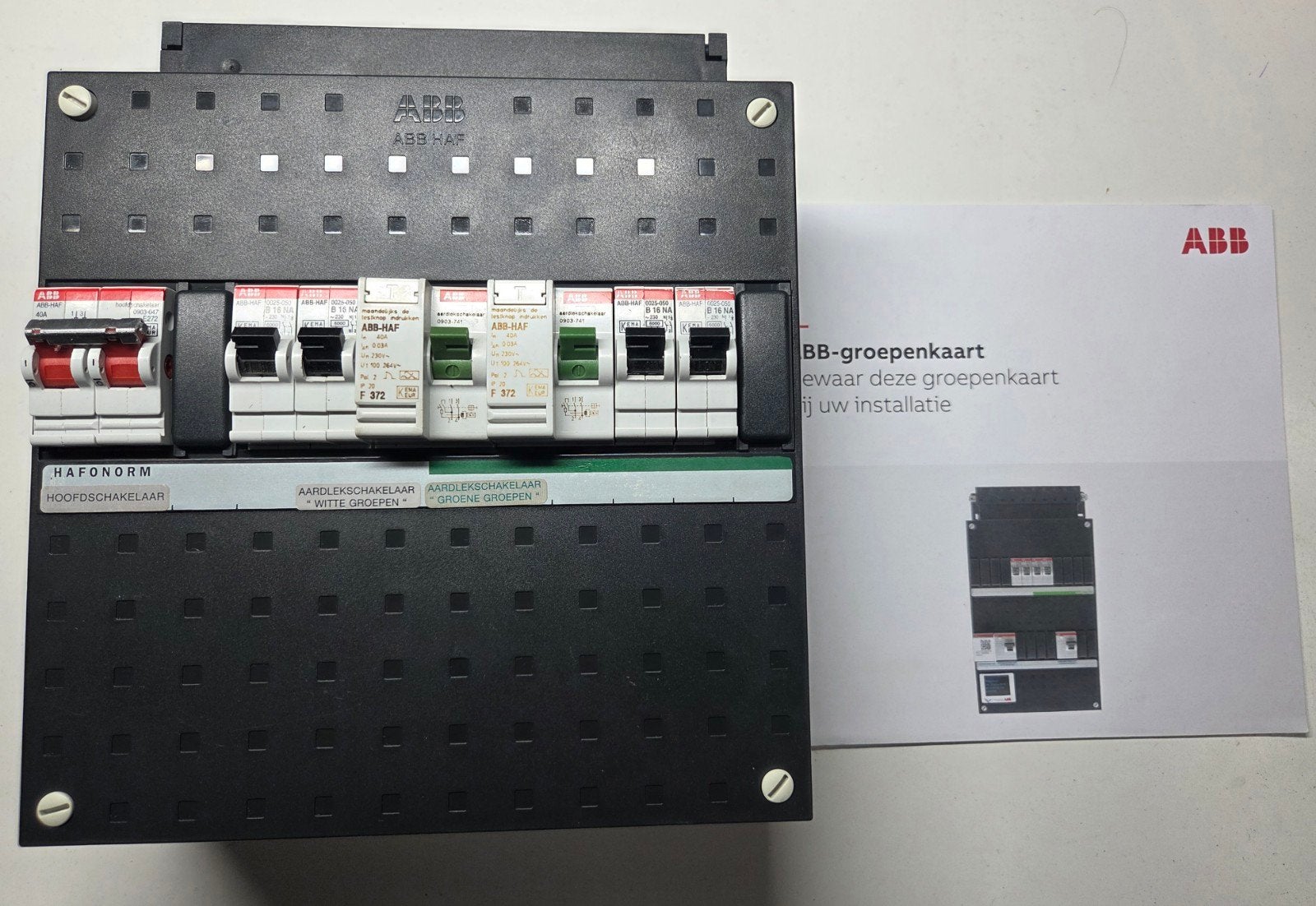 ABB Groepenkast 1 Fase, Ophalen of Verzenden, Gebruikt, ABB, Groepenkast