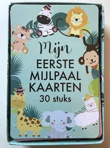 Mijn eerste mijlpaal. Kaarten 30 stuks, Ophalen of Verzenden, Zo goed als nieuw, Opvoeding tot 6 jaar, DLP Industry
