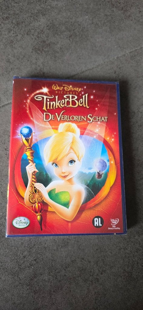 Tinkerbell de verloren schat disney dvd nieuw, Cd's en Dvd's, Alle leeftijden, Ophalen of Verzenden, Nieuw in verpakking, Overige soorten