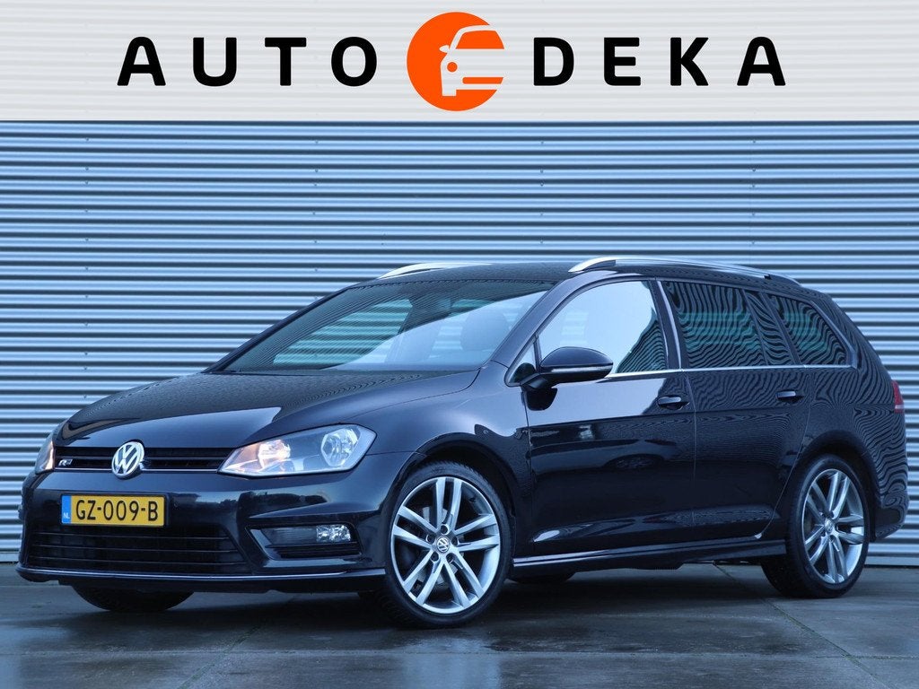 Volkswagen Golf Variant 1.6 TDI R-Line Business *Groot Navi*, Voorwielaandrijving, Automatische klimaatregeling, Stof, Gebruikt
