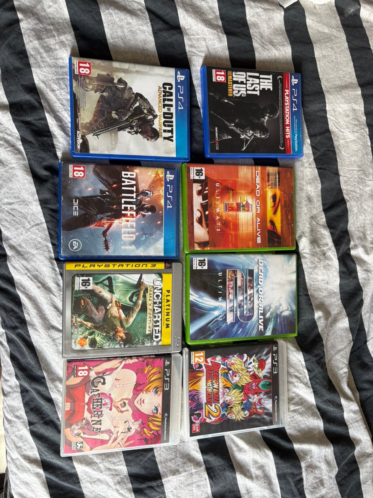 Diverse PlayStation 3, PlayStation 4 en Xbox One games, Ophalen, Online, Gebruikt, Vanaf 18 jaar