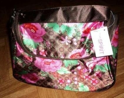Leuke nieuwe gebloemde toilettas, Sieraden, Tassen en Uiterlijk, Toilettassen, Verzenden, Nieuw, Roze, Meisje