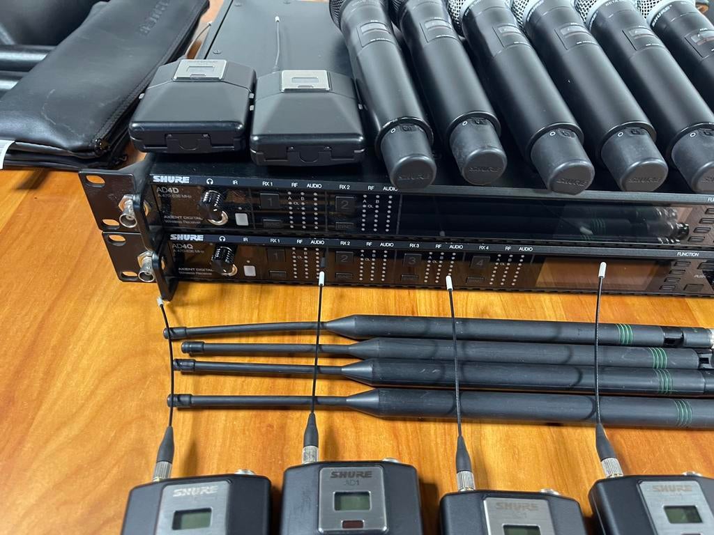 Shure axient digital, Ophalen, Gebruikt, Audio